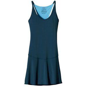 Patagonia Women's All Weather Active Dress Blue Medium